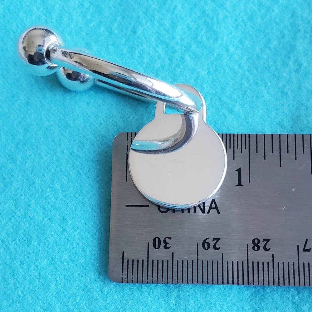 Plain Round Tag Keyring - image 6